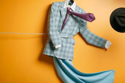 Pulling in a business suit