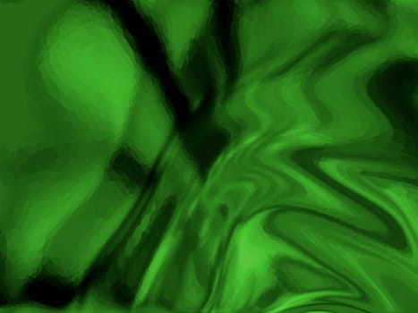 Green swirls
