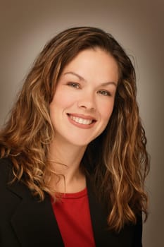 Portrait of attractive businesswoman