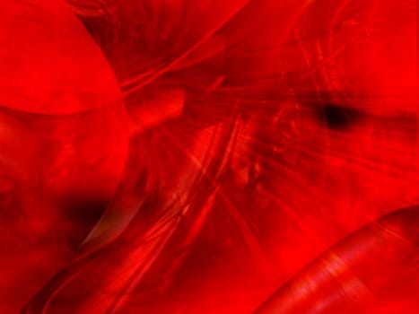 Red Computer Generated Image
