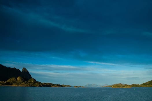 Lofoten - Coast near Trollfjord