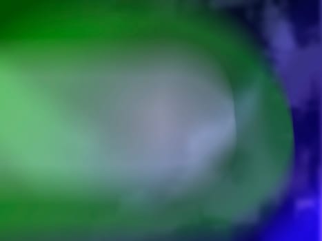 Blue and green computer generated design