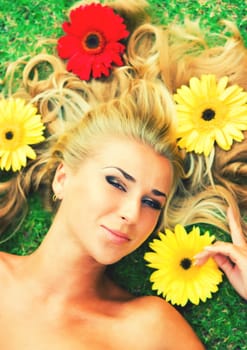 Flowers girl