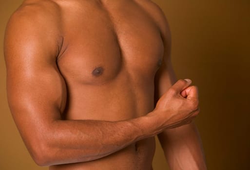 A man's chest