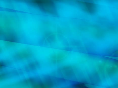 Blue and green computer generated graphic