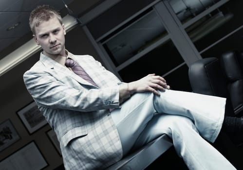 Confident businessman
