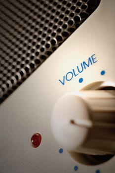 Volume control dial