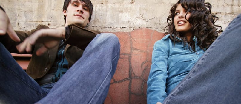 Young adult couple