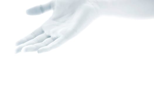 Outstretched hand