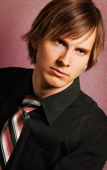 Portrait of man