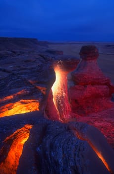 Volcanic activity