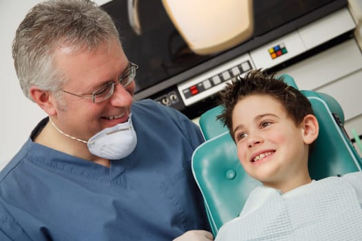 Check up at the dentist's