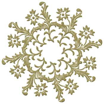 Design Element Floral - round