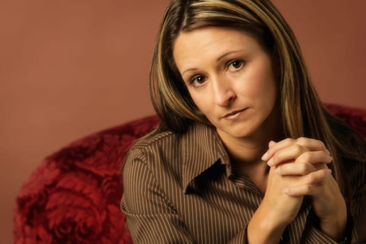Woman with confidence
