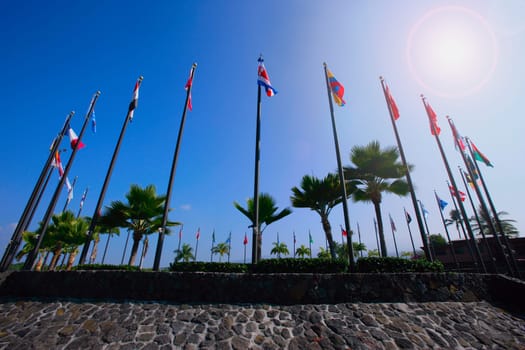 Group of flags