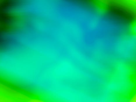 Blue & green computer generated design