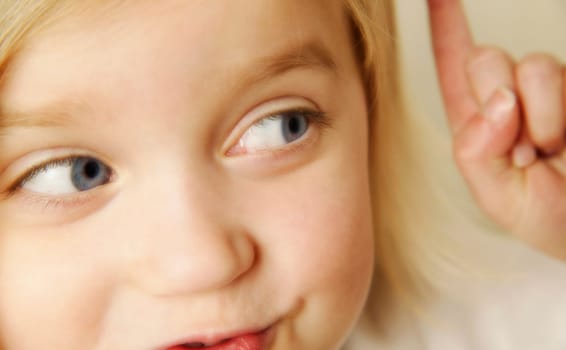 Chatty little girl
