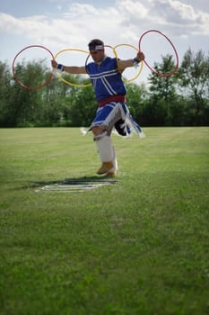 Male native dancer