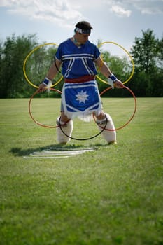 Male native dancer