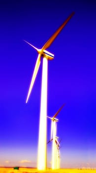 A windmill up close