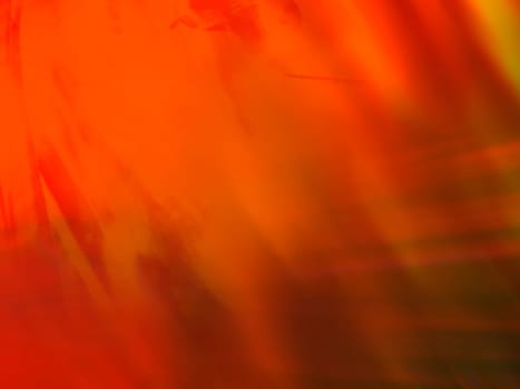 Orange rays of light