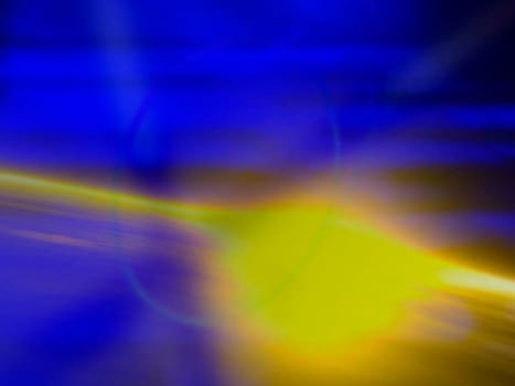 Yellow and purple computer generated design