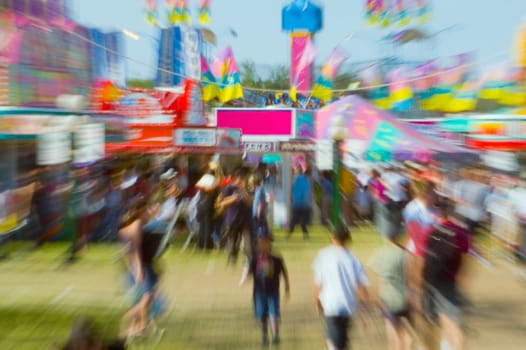 Rushing to the fair