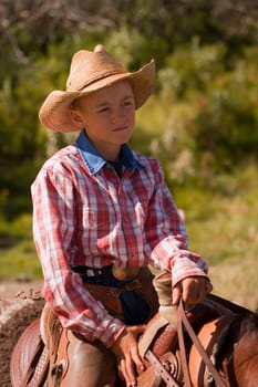Portrait of a cowboy