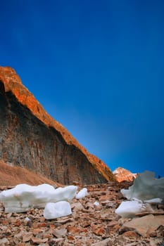 Path of the Glacier Trail Mt Edith Cavell Jasper