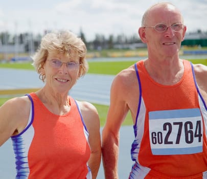 Two race participants
