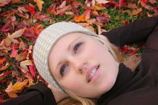 Teenager with a hat