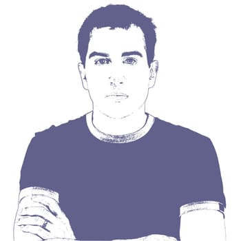 A young man