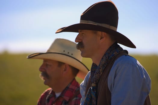 A pair of cowboys