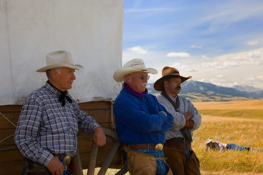 Men decide to take a break