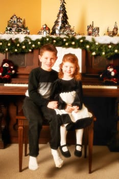 Children at Christmas