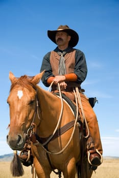 Portrait of a cowboy