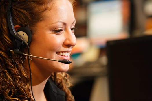 Woman at work