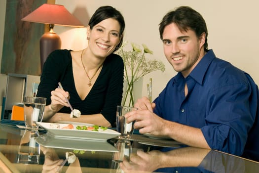 Couple on a date