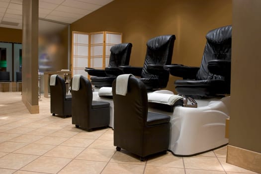 Foot massage chairs