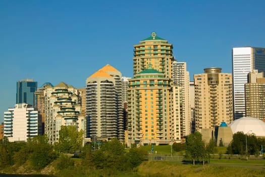 City skyline