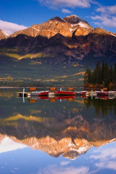 Pyramid Lake Jasper, Alberta, Canada