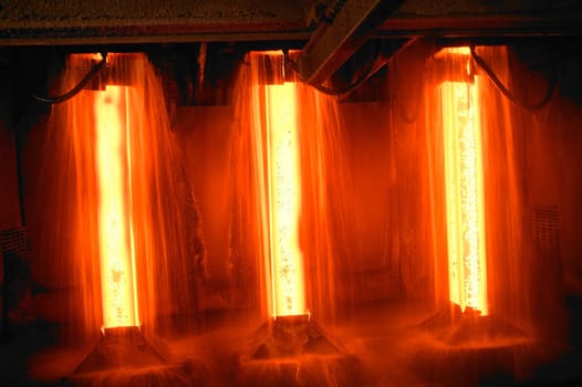 Making of steel beams