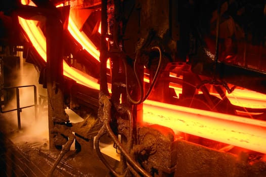 Forming of steel beams