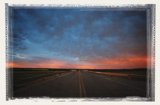 Straight highway