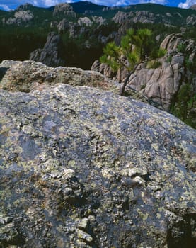 Granite rocks,Black Hills National Forest