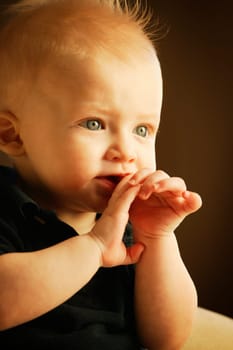 Portrait of a baby