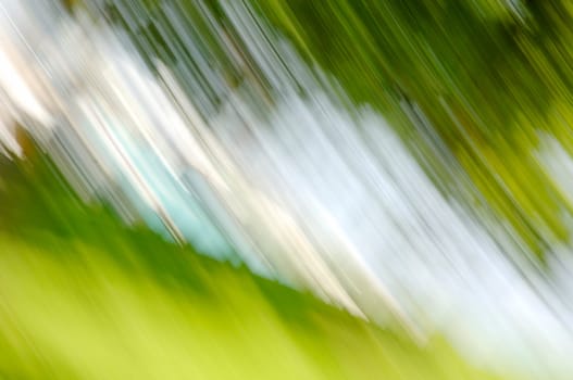 Green and white background