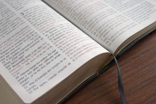 Spanish Bible open to John 3:16