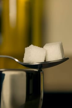 Close-up Sugar Cubes