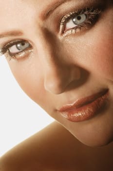 Portrait of a beautiful woman